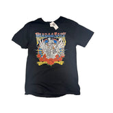 VOODOO ROCK WORLD TOUR BLACK SHORT SLEEVE T-SHIRT MENS ASSORTED SIZES - SMALL ( UPC # 1922345250256) 2 pcs, MEDIUM (1922345250263) 4 pcs , LARGE ( 1922345250270) 4 pcs , XL ( UPC # 1922345250287) 2 pcs
